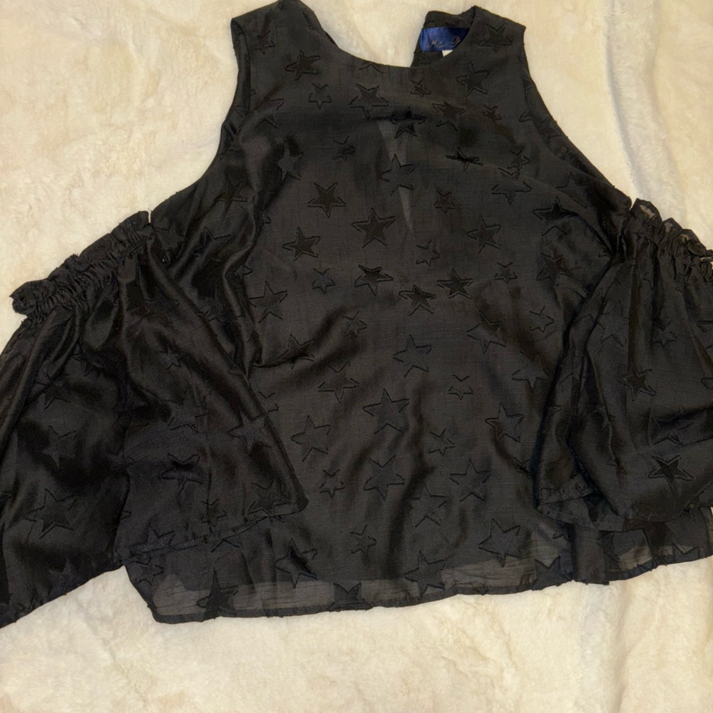 Black Stars Blouse